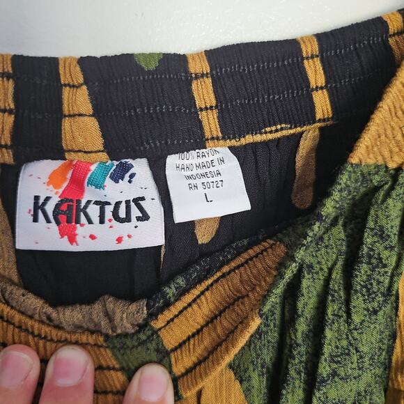 Vintage Large Katkus 100% Rayon Skirt & Top NWT - Picture 8 of 8